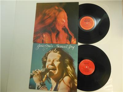 JANIS JOPLIN Lot of 2- FAREWELL SONG: 180 Gram Issue PLUS ...