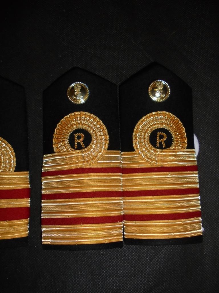 Rnr Ranks Genuine NEW Royal Navy Reserve RNR Medical Officer's Rank Shoulder ...