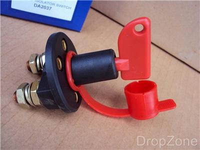 DA2037 Britpart Battery Isolator Switch with Plastic Key Universal Fit P//N