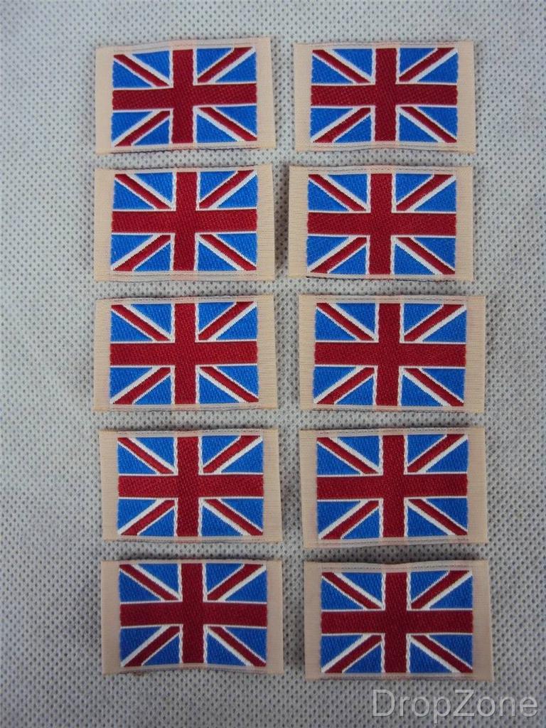 5 x Pairs British Military Army TRF Union Jack Badges Patches, 3 Colours - Picture 6 of 6