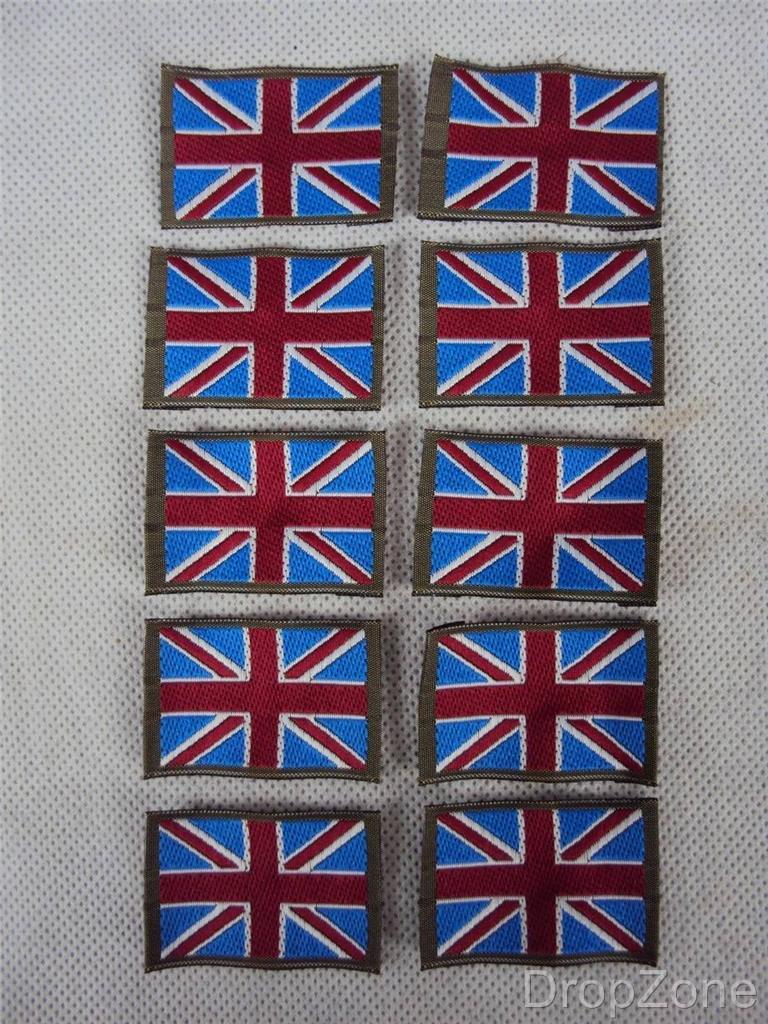 5 x Pairs British Military Army TRF Union Jack Badges Patches, 3 Colours - Picture 5 of 6