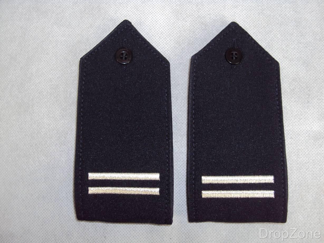 Pair of Fire Fighters Brigade Service Rank Epaulettes / Slides Assorted