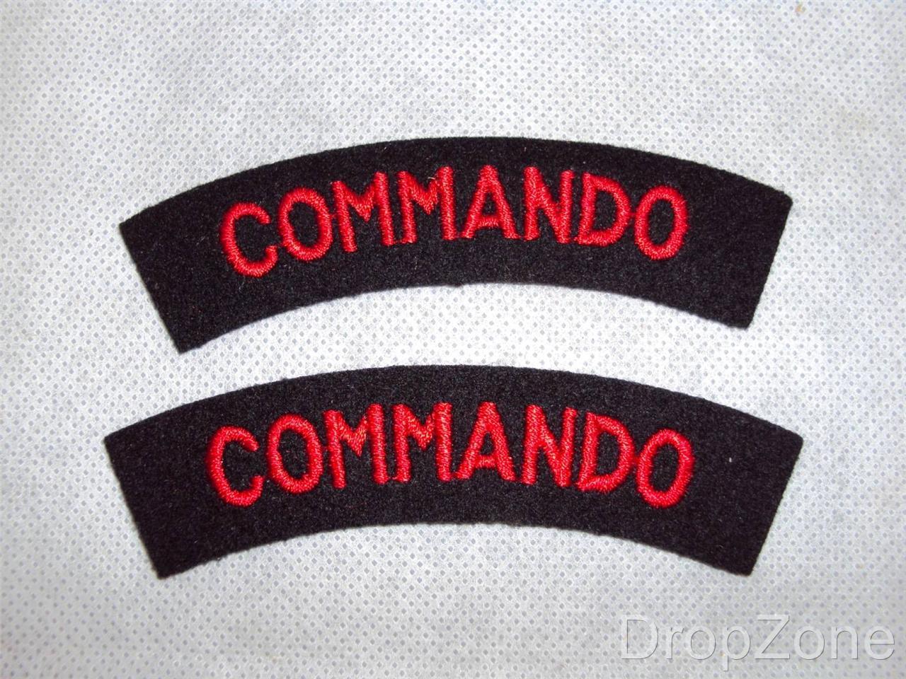 Royal Marines Kommando / Dolch / Bandsman Abzeichen, Schultertitel, Halsband - Bild 12 von 13