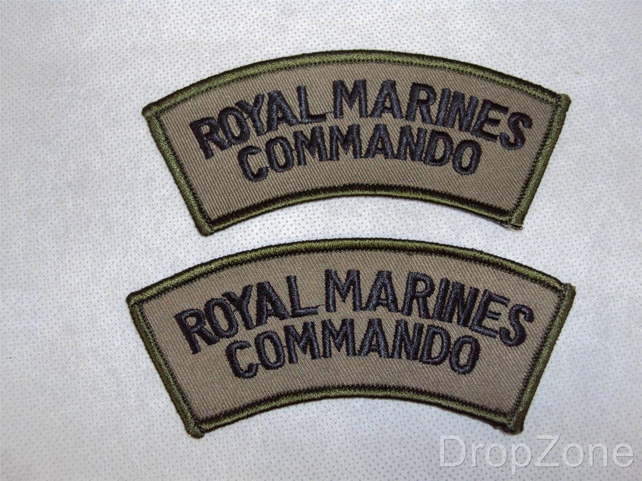 Royal Marines Kommando / Dolch / Bandsman Abzeichen, Schultertitel, Halsband - Bild 9 von 13