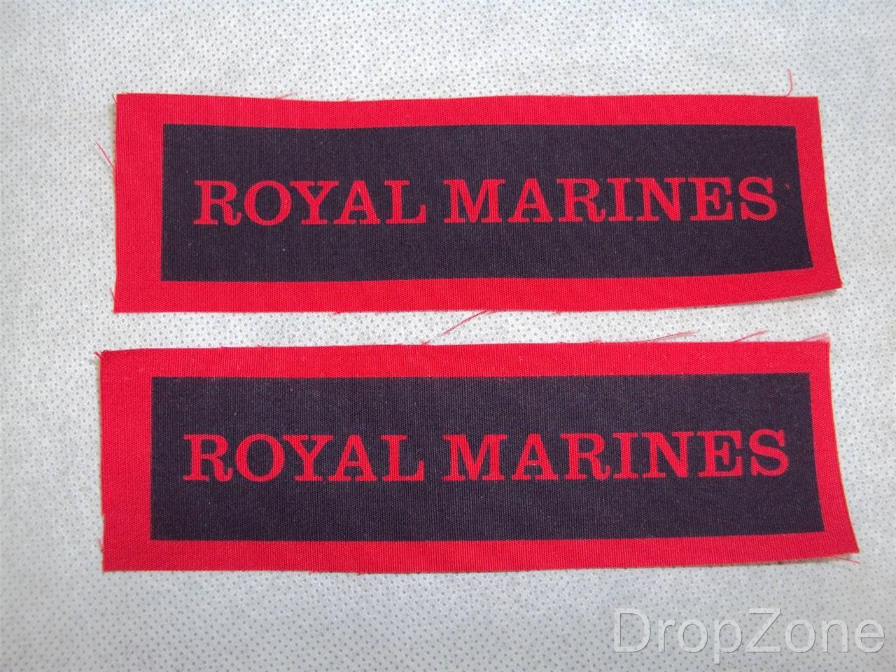Royal Marines Kommando / Dolch / Bandsman Abzeichen, Schultertitel, Halsband - Bild 11 von 13
