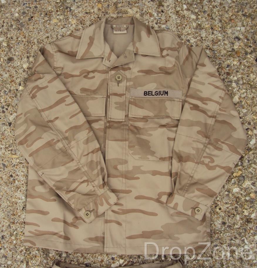 Belgium Military Army Camouflage Combat Shirt / Trousers ONE SIZE ONLY S/S Small - Picture 9 of 10