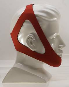 AG Ruby Red CPAP Chin Strap Sleep Apnea Mask ChinStrap All Sizes New ...