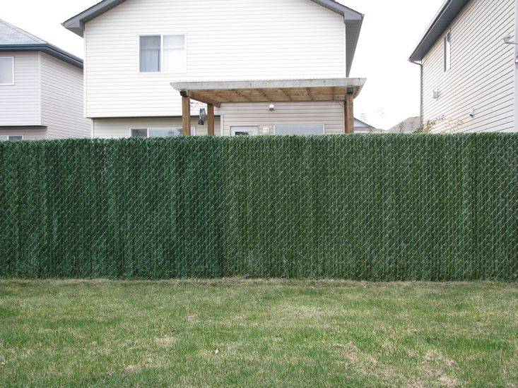 Green Hedge Link Privacy Fence Slats For 4 Foot Ft Chain Link Slats | eBay