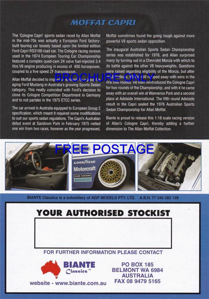 Ford brochure coupon #2