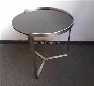Greenapple Trisys Lamp Table, Brushed GREENAPPLE TRISYS LAMP Table, Brushed