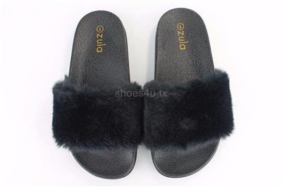 fur slippers for toddlers