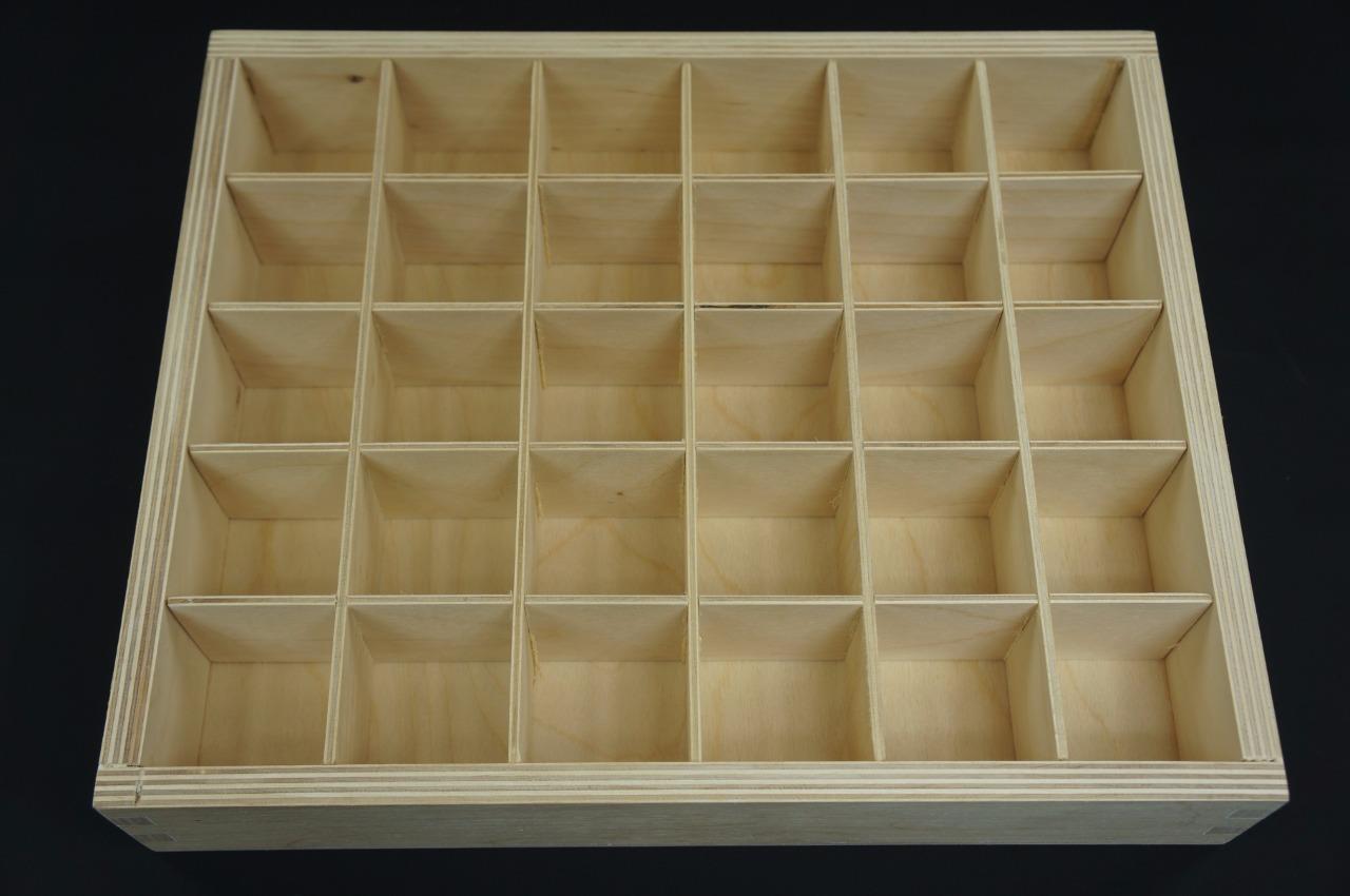 Wooden compartment box clearance