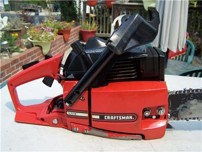 Vintage Poulan 3700 Countervibe Sears Craftsman 3.7 Chainsaw excellent ...