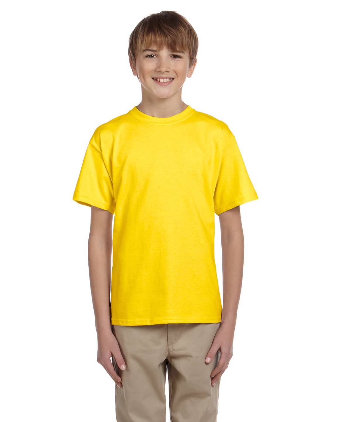 NEW Fruit of the Loom Youth 5 oz 100% Cotton HD T-Shirt M3931B - Picture 34 of 34