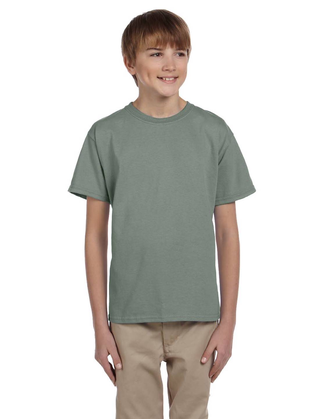 NEW Fruit of the Loom Youth 5 oz 100% Cotton HD T-Shirt M3931B - Picture 25 of 34