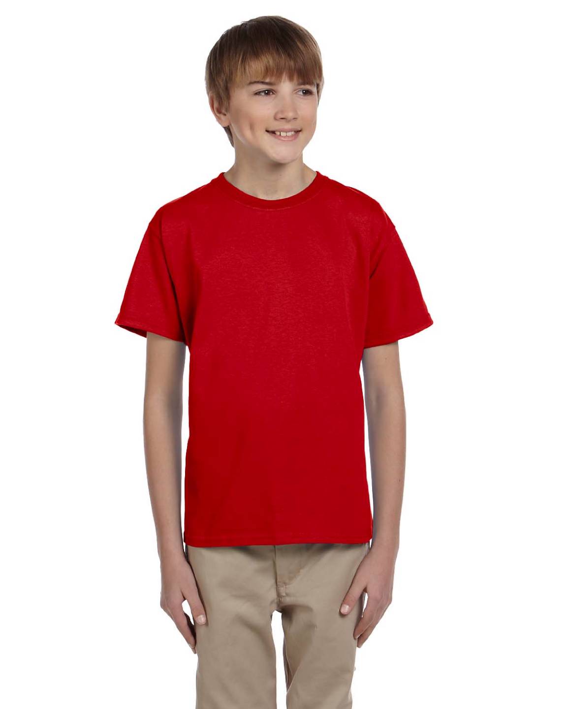 NEW Fruit of the Loom Youth 5 oz 100% Cotton HD T-Shirt M3931B - Picture 28 of 34