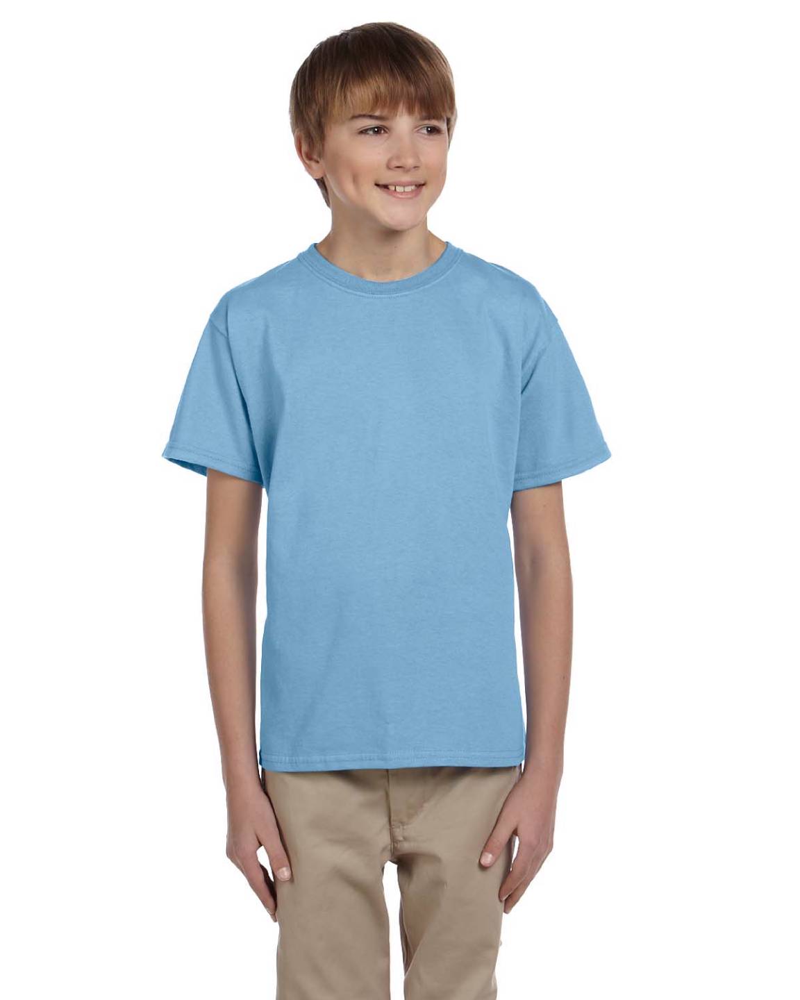 NEW Fruit of the Loom Youth 5 oz 100% Cotton HD T-Shirt M3931B - Picture 18 of 34