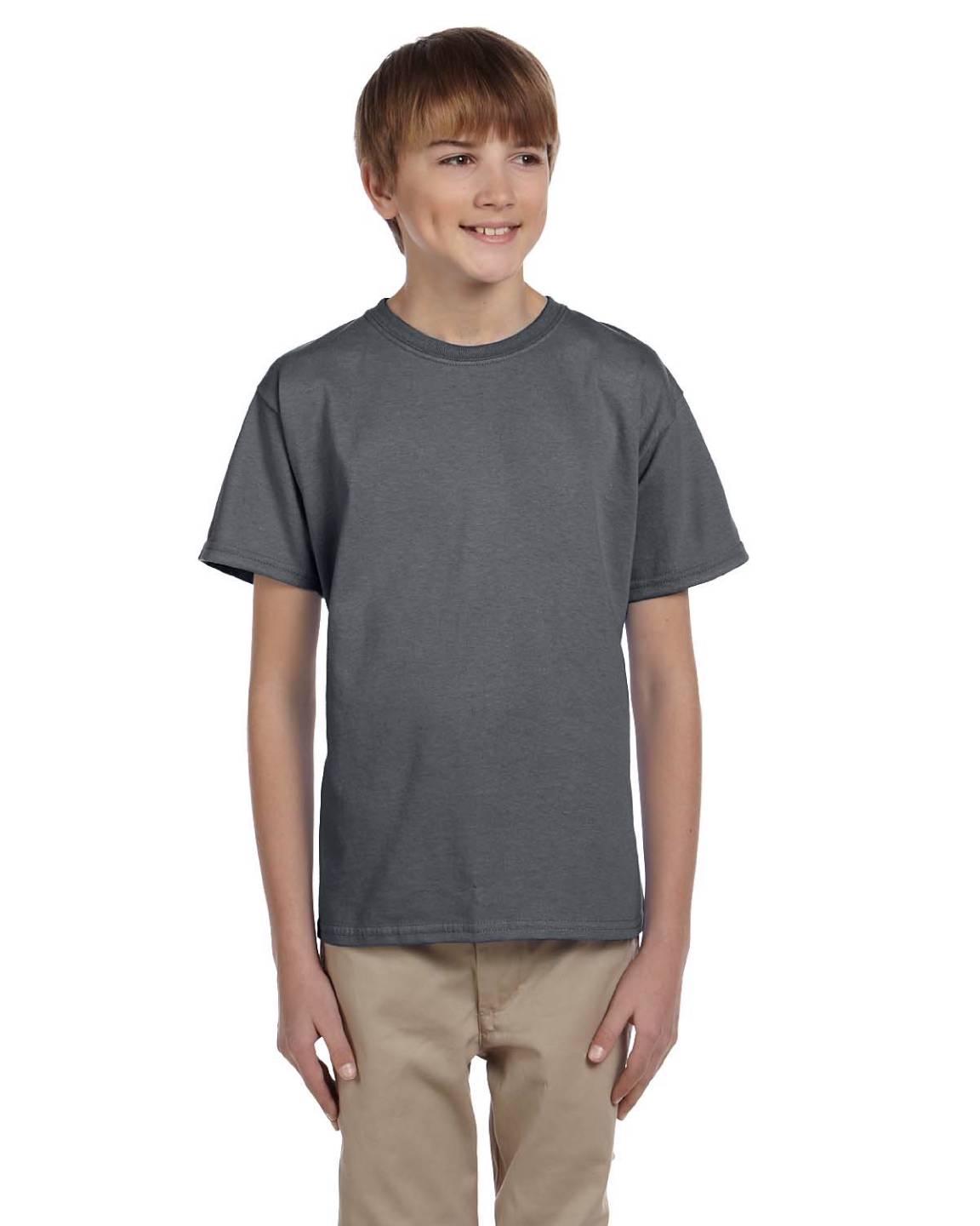 NEW Fruit of the Loom Youth 5 oz 100% Cotton HD T-Shirt M3931B - Picture 9 of 34
