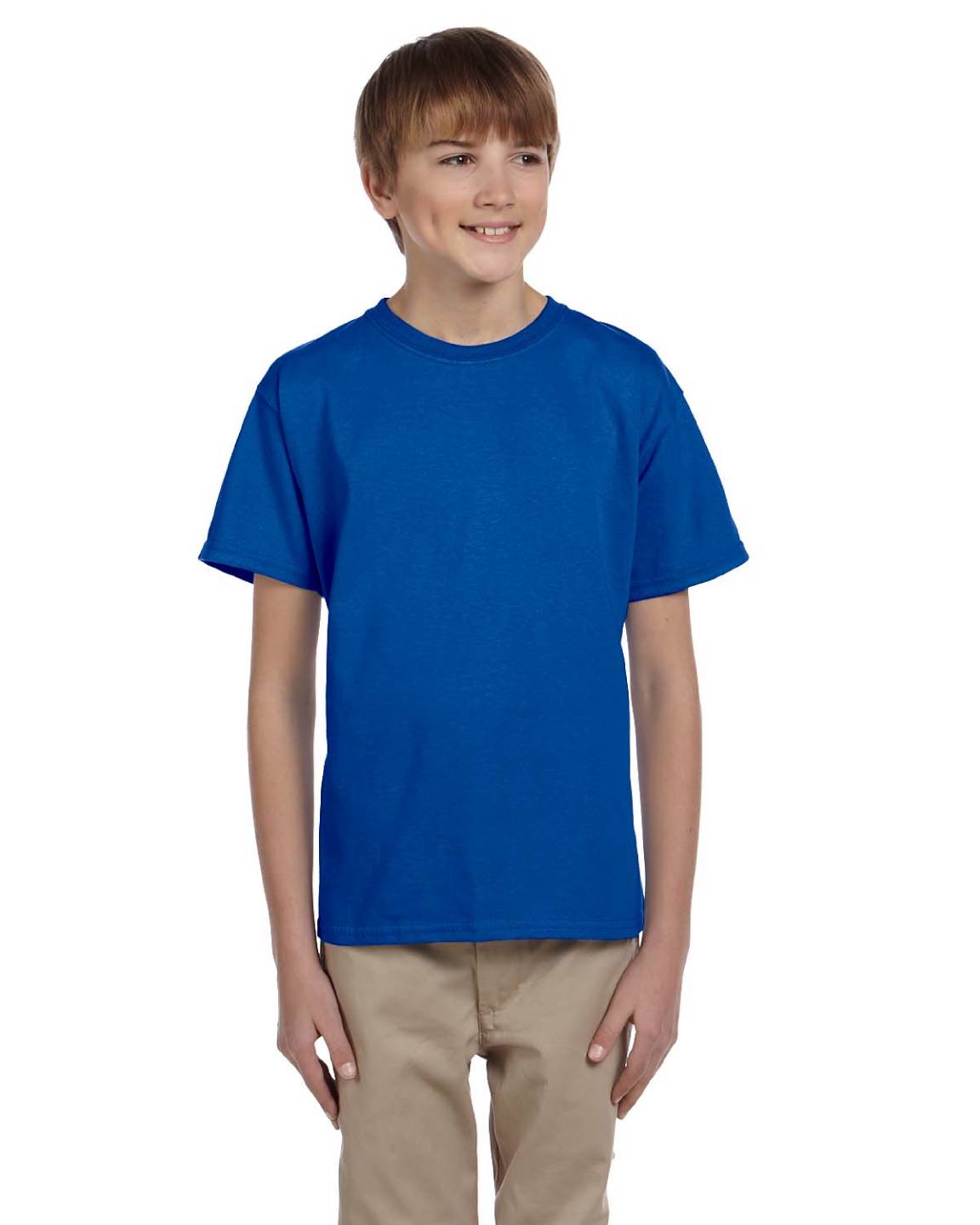 NEW Fruit of the Loom Youth 5 oz 100% Cotton HD T-Shirt M3931B - Picture 23 of 34