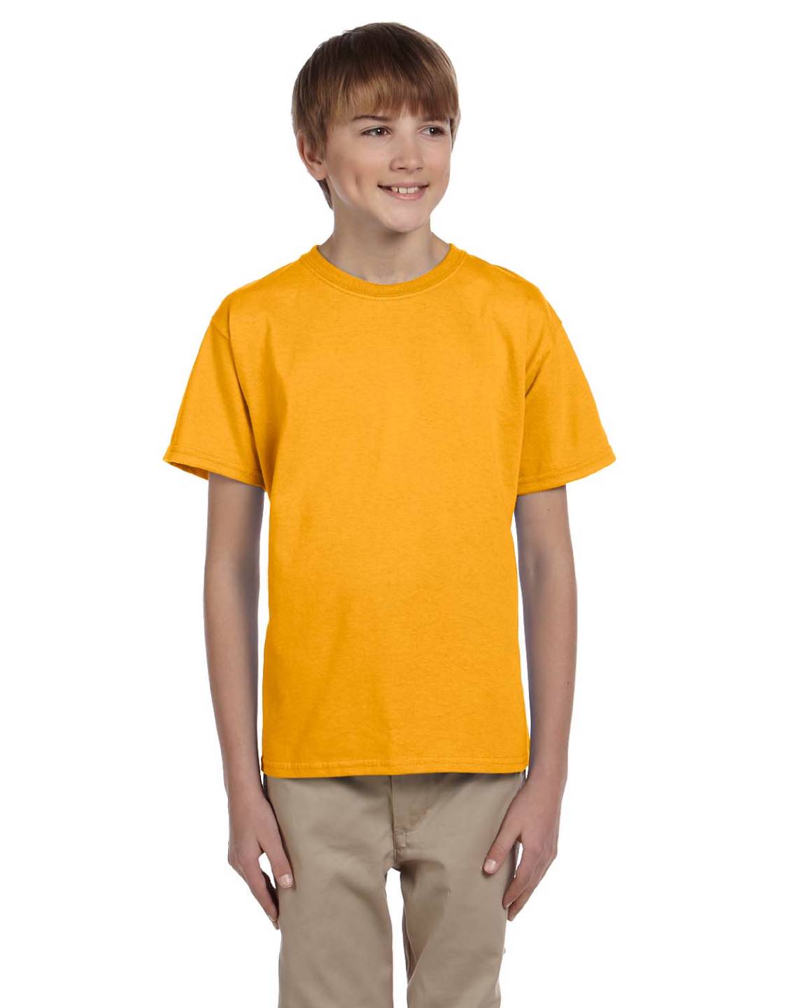 NEW Fruit of the Loom Youth 5 oz 100% Cotton HD T-Shirt M3931B - Picture 15 of 34