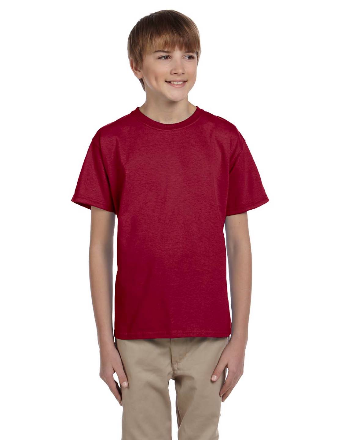 NEW Fruit of the Loom Youth 5 oz 100% Cotton HD T-Shirt M3931B - Picture 8 of 34