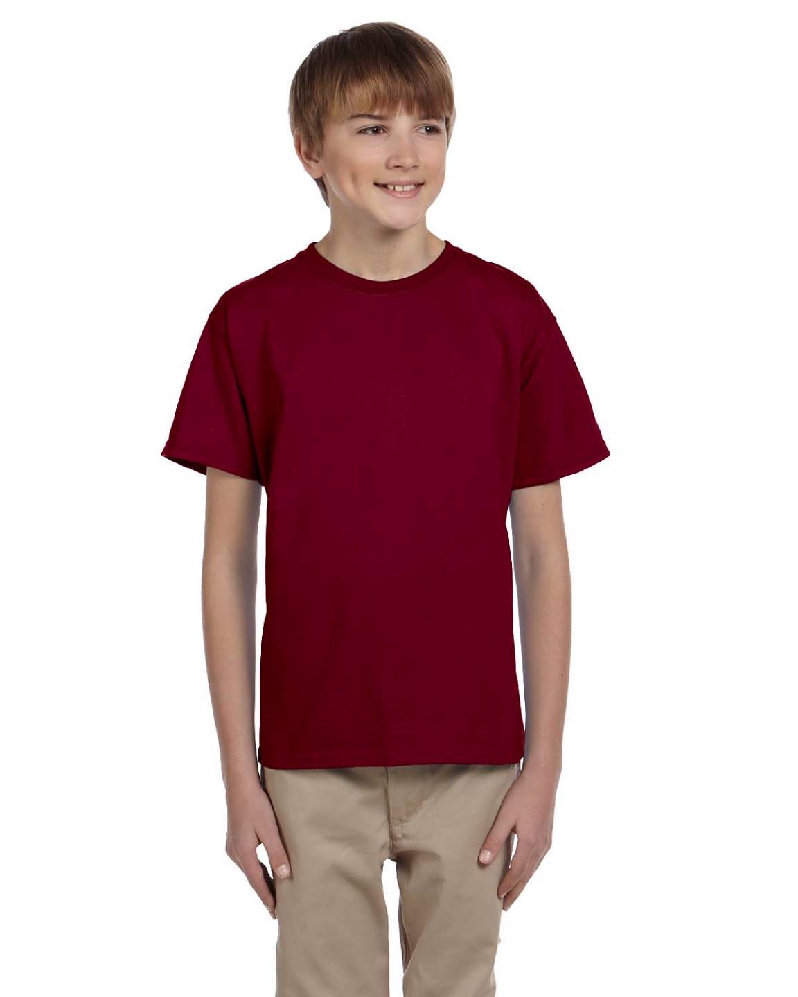 NEW Fruit of the Loom Youth 5 oz 100% Cotton HD T-Shirt M3931B - Picture 19 of 34