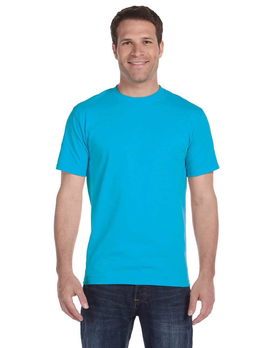 Gildan DryBlend Men's Short Sleeves Preshrunk 50/50 Cotton S-XL T-Shirt ...