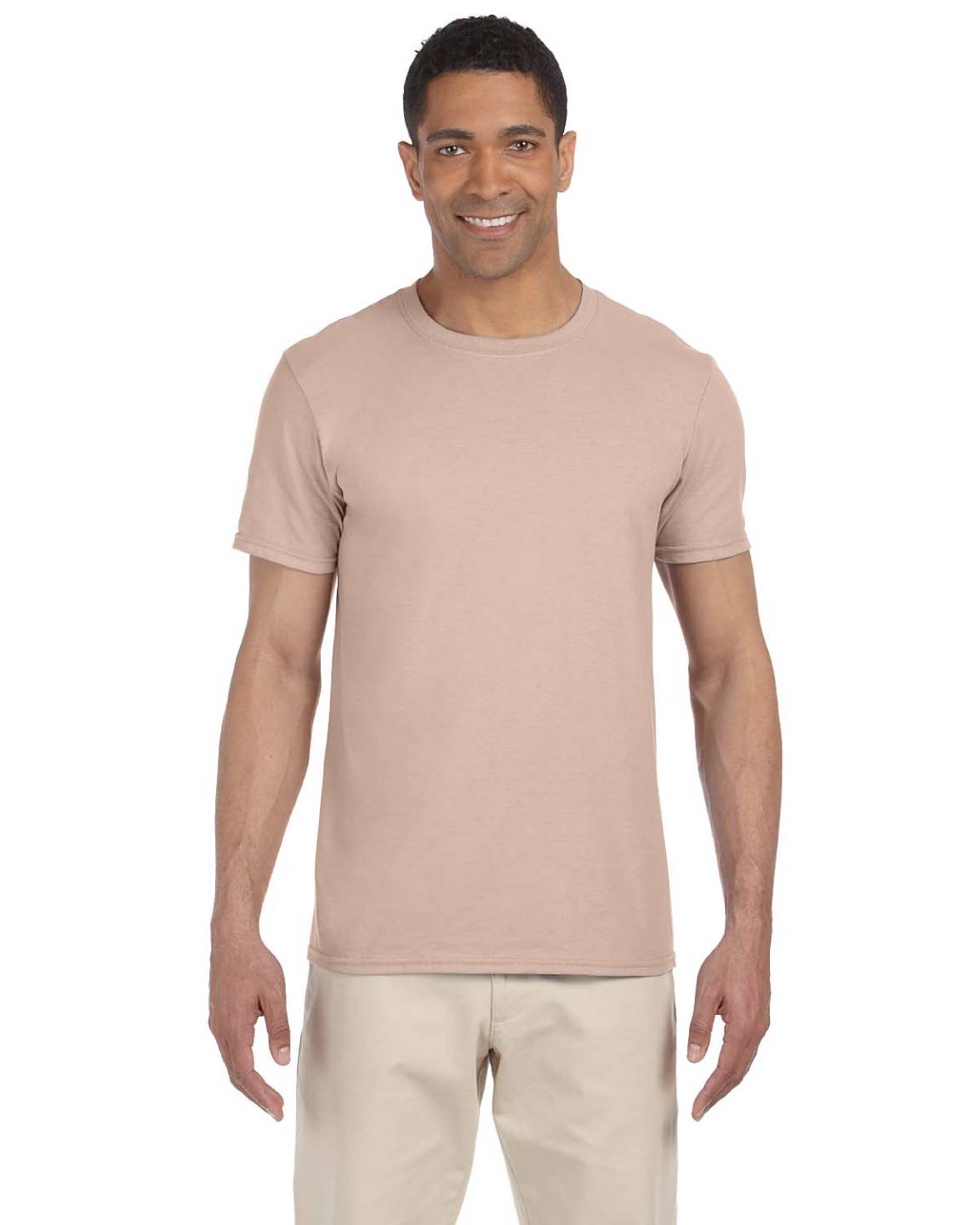 Gildan Mens T-Shirt Short Sleeves Light Weight 4.5 oz Softstyle S-3XL MG640 - Picture 27 of 29