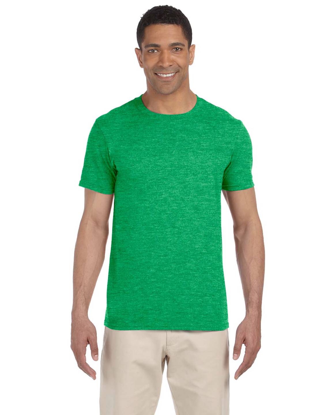 Gildan Mens T-Shirt Short Sleeves Light Weight 4.5 oz Softstyle S-3XL MG640 - Picture 11 of 29