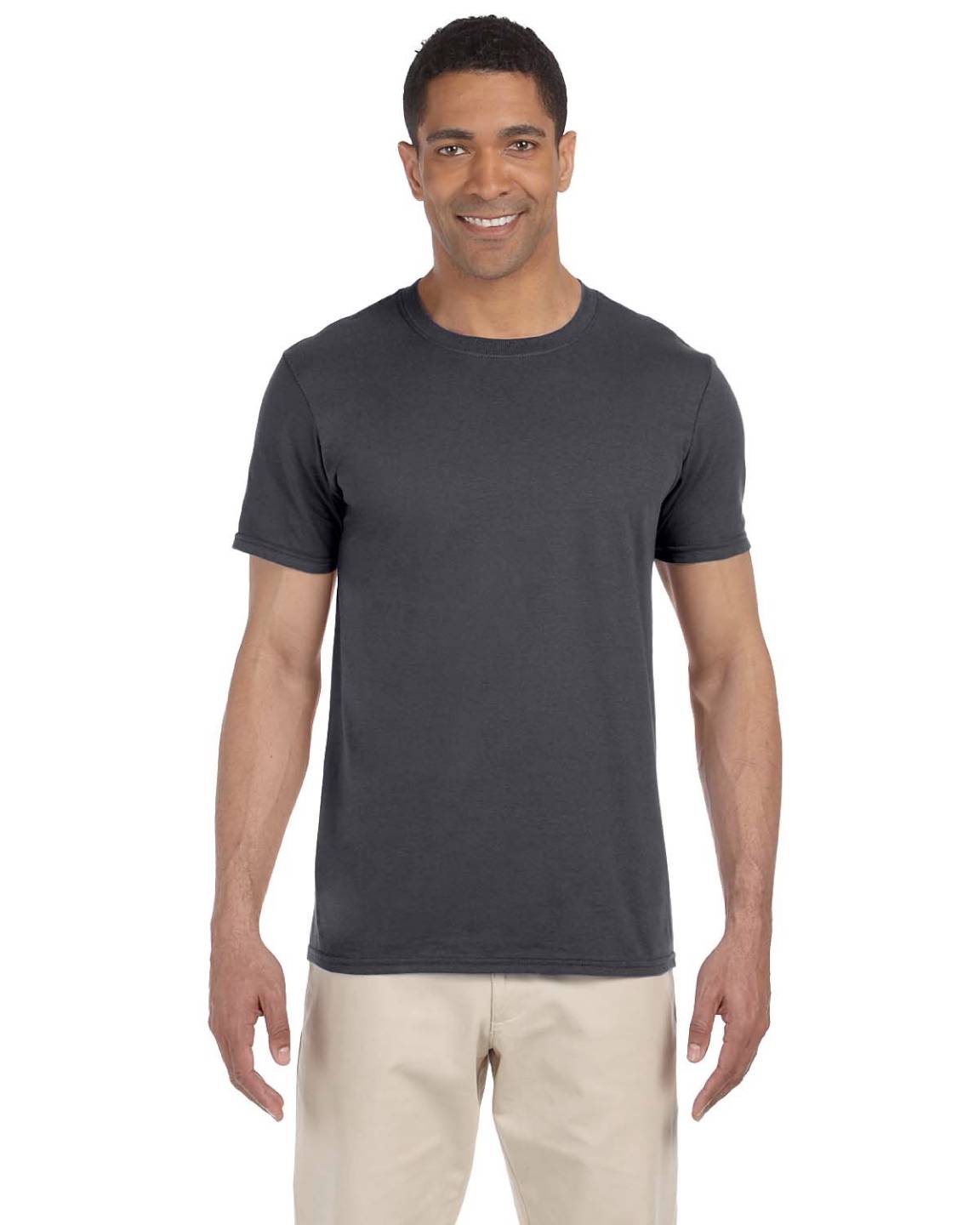 Gildan Mens T-Shirt Short Sleeves Light Weight 4.5 oz Softstyle S-3XL MG640 - Picture 7 of 29