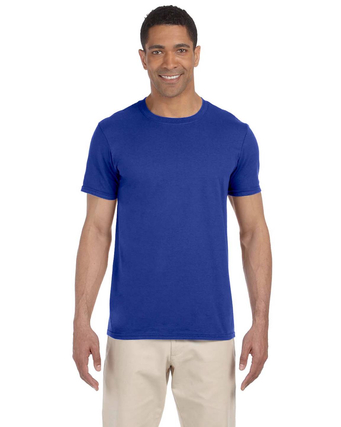 Gildan Mens T-Shirt Short Sleeves Light Weight 4.5 oz Softstyle S-3XL MG640 - Picture 26 of 29
