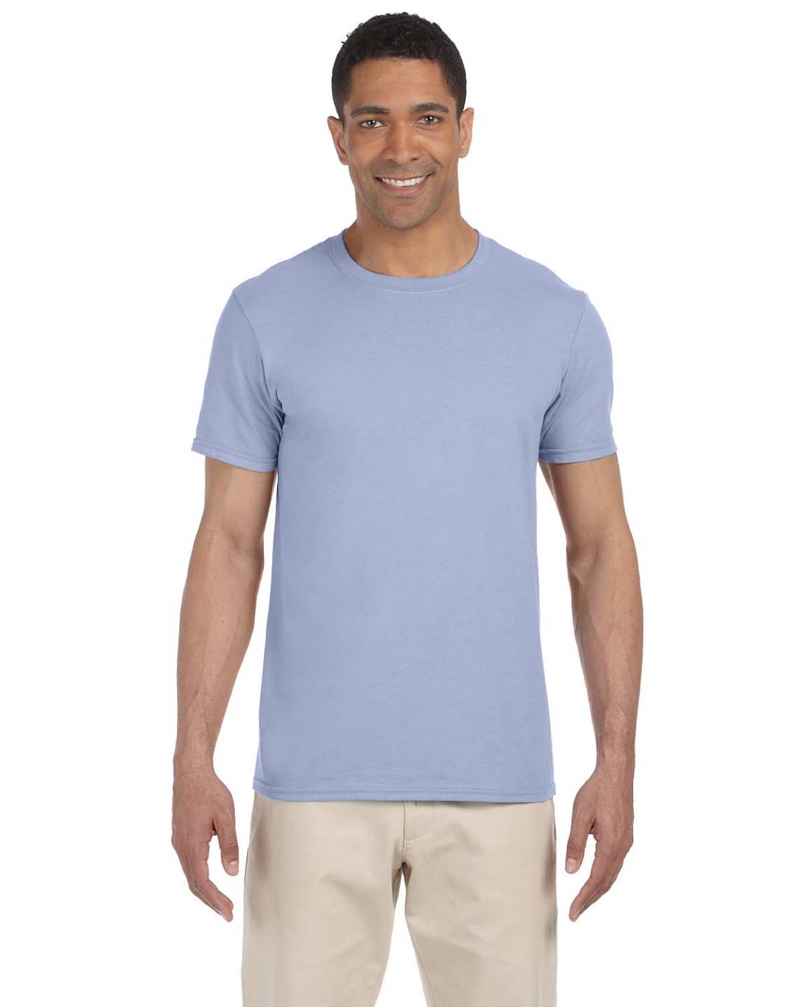 Gildan Mens T-Shirt Short Sleeves Light Weight 4.5 oz Softstyle S-3XL MG640 - Picture 20 of 29