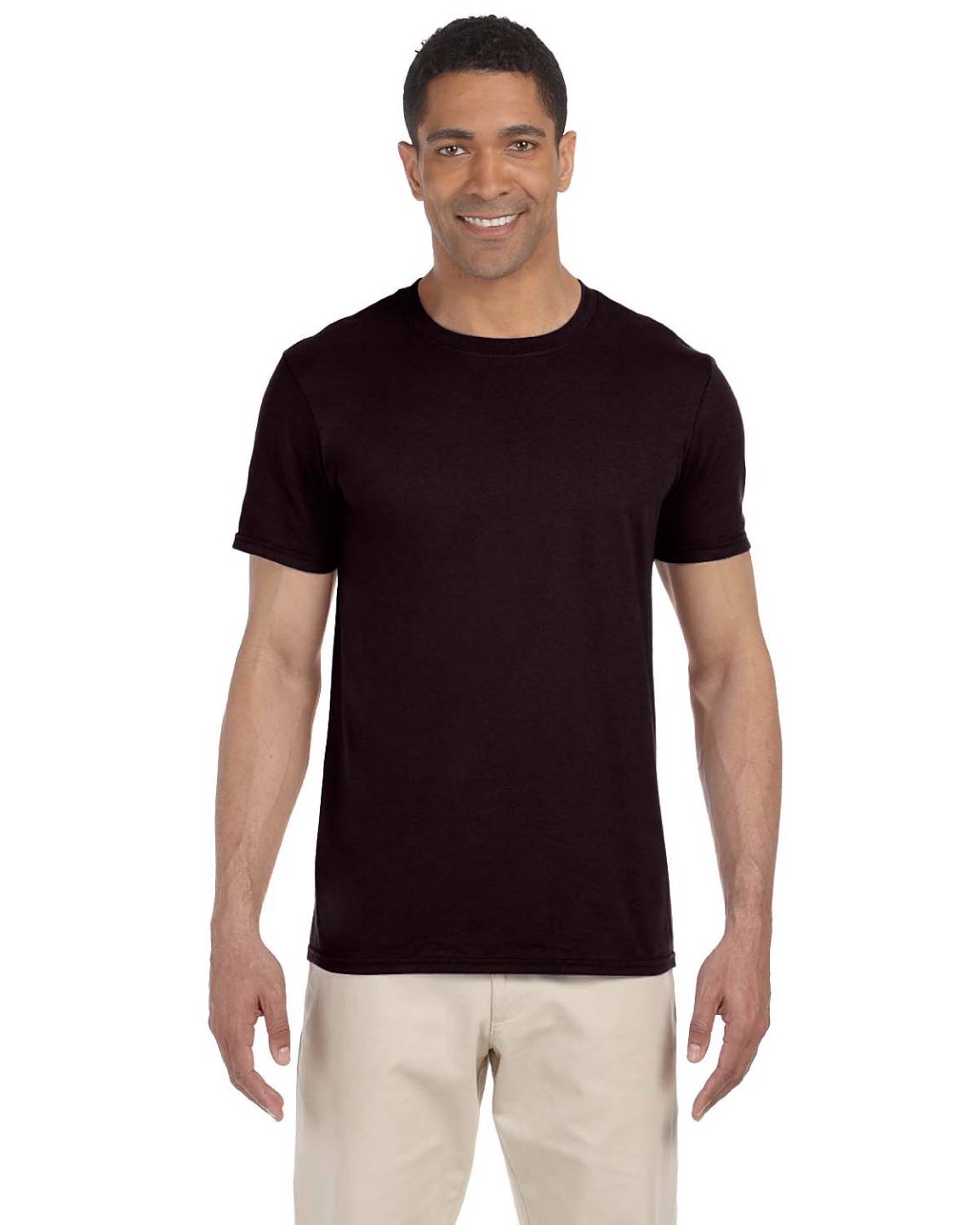 Gildan Mens T-Shirt Short Sleeves Light Weight 4.5 oz Softstyle S-3XL MG640 - Picture 9 of 29