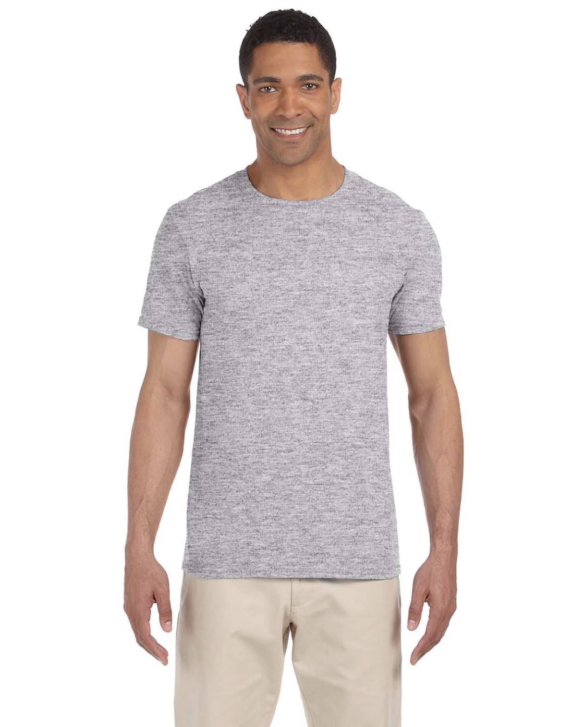 Gildan Mens T-Shirt Short Sleeves Light Weight 4.5 oz Softstyle S-3XL MG640 - Picture 28 of 29