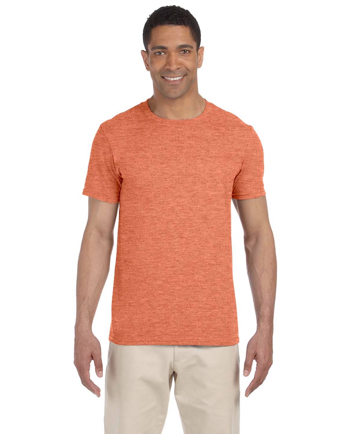 Gildan Mens T-Shirt Short Sleeves Light Weight 4.5 oz Softstyle S-3XL MG640 - Picture 13 of 29