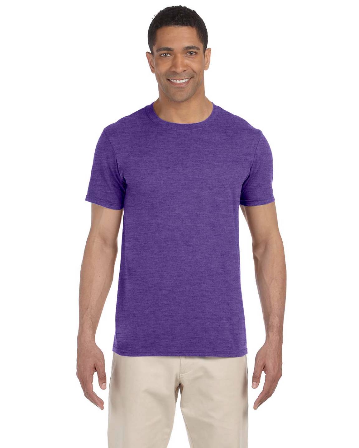 Gildan Mens T-Shirt Short Sleeves Light Weight 4.5 oz Softstyle S-3XL MG640 - Picture 14 of 29