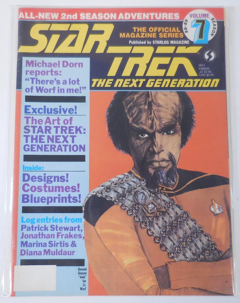 Star Trek: The Next Generation Official Magazine - Various Issues ST:TNG 1988-94 - Picture 2 of 17