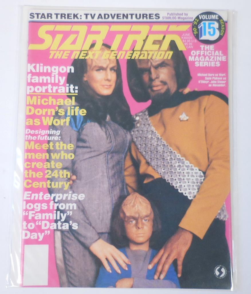 Star Trek: The Next Generation Official Magazine - Various Issues ST:TNG 1988-94 - Picture 3 of 17