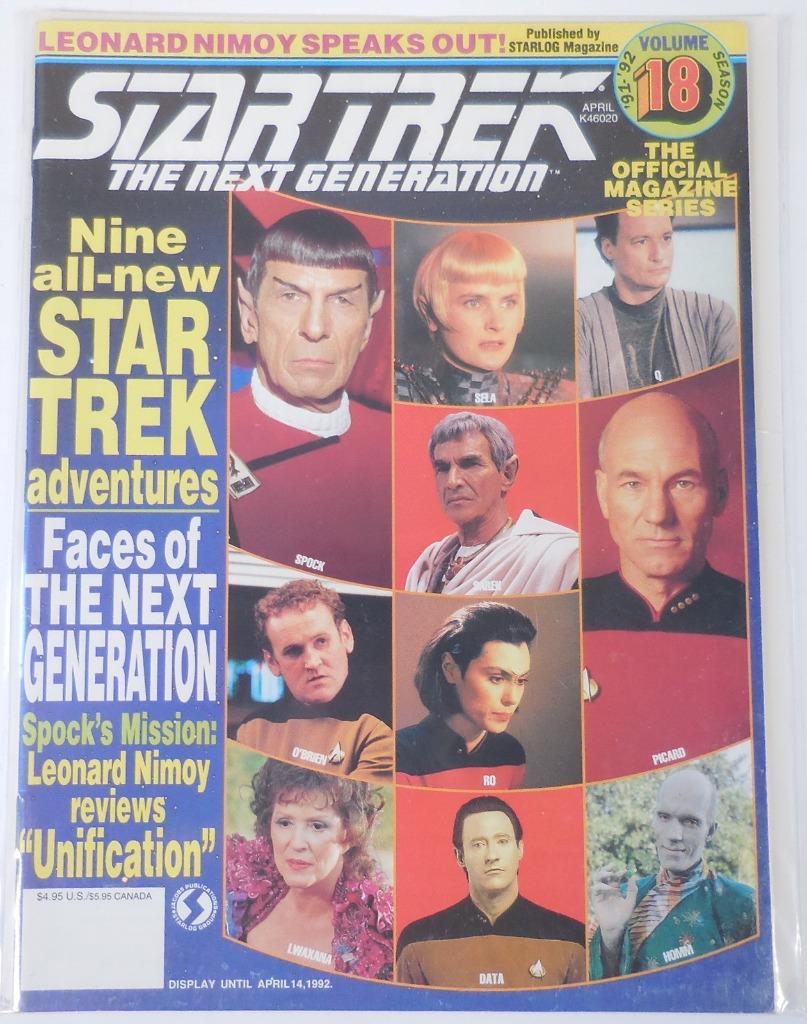 Star Trek: The Next Generation Official Magazine - Various Issues ST:TNG 1988-94 - Picture 6 of 17
