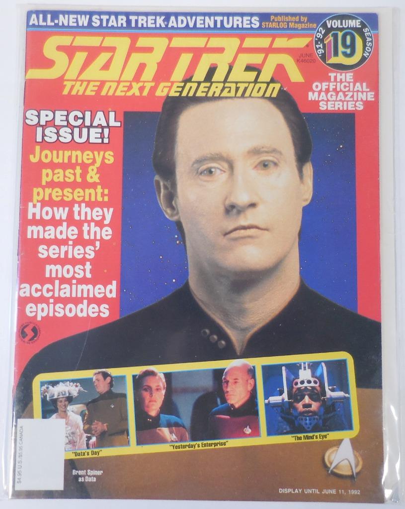 Star Trek: The Next Generation Official Magazine - Various Issues ST:TNG 1988-94 - Picture 7 of 17