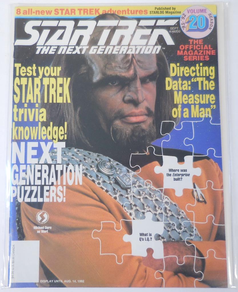 Star Trek: The Next Generation Official Magazine - Various Issues ST:TNG 1988-94 - Picture 8 of 17