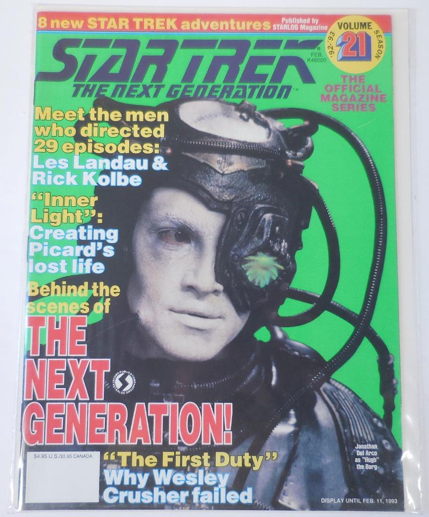 Star Trek: The Next Generation Official Magazine - Various Issues ST:TNG 1988-94 - Picture 9 of 17