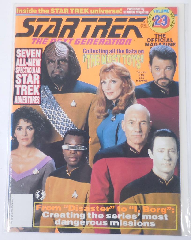 Star Trek: The Next Generation Official Magazine - Various Issues ST:TNG 1988-94 - Picture 11 of 17