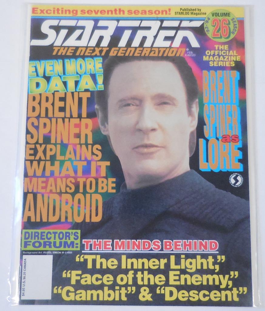 Star Trek: The Next Generation Official Magazine - Various Issues ST:TNG 1988-94 - Picture 14 of 17