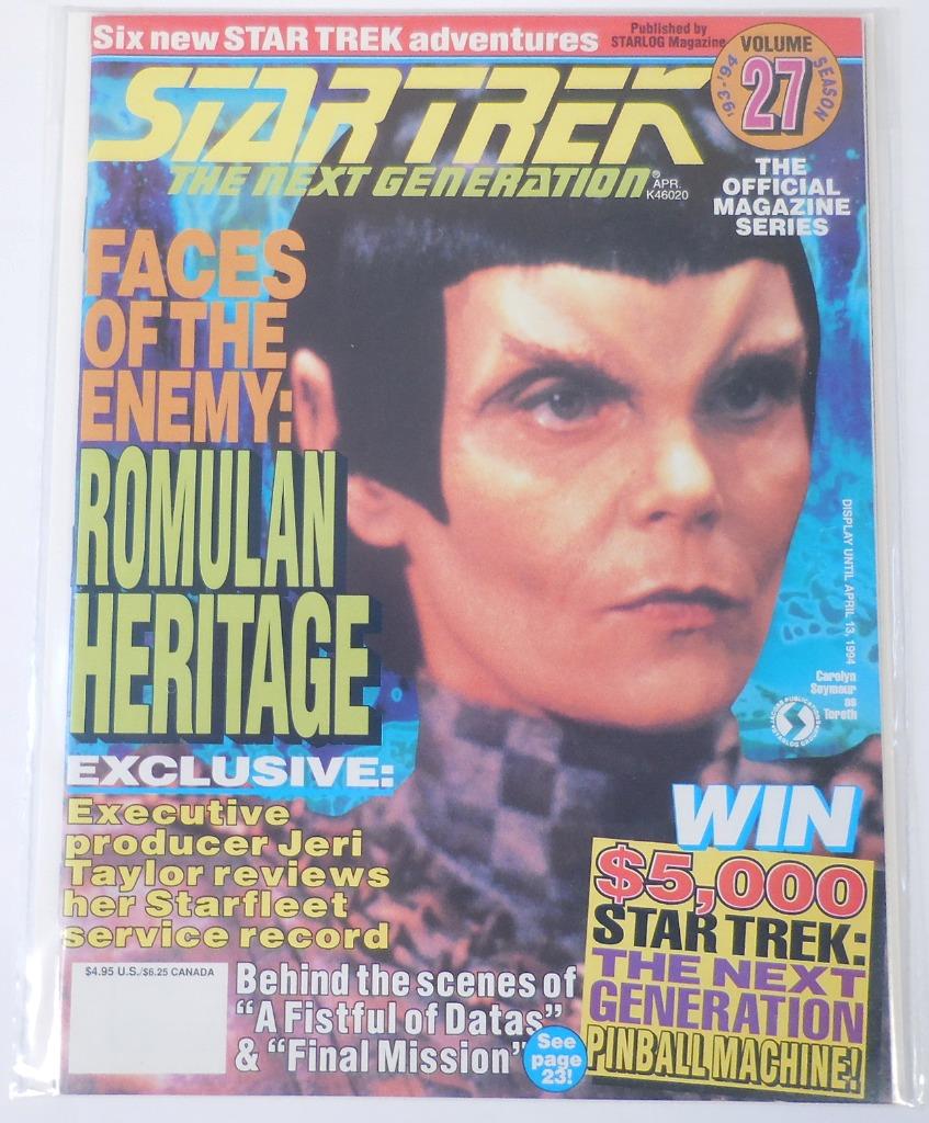 Star Trek: The Next Generation Official Magazine - Various Issues ST:TNG 1988-94 - Picture 15 of 17