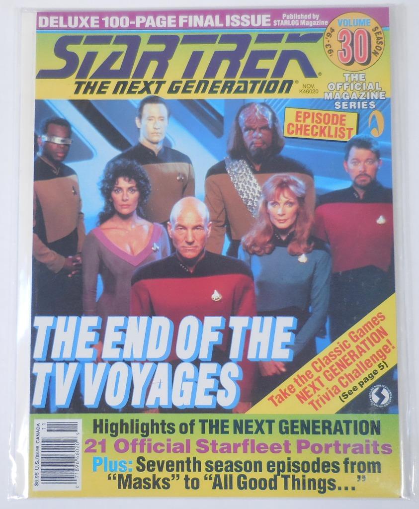 Star Trek: The Next Generation Official Magazine - Various Issues ST:TNG 1988-94 - Picture 17 of 17
