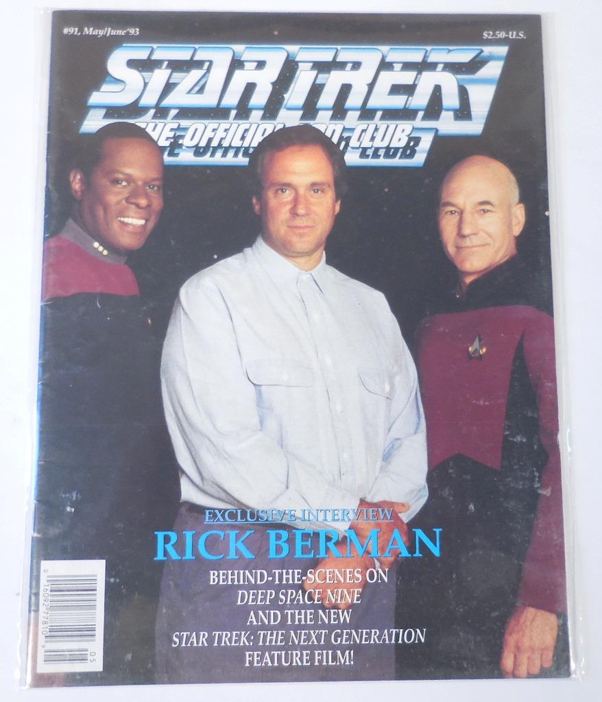 Star Trek: The Official Fan Club Magazine, Various Issues, All VGC - Picture 14 of 18