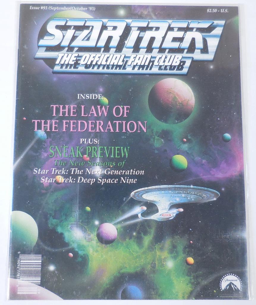 Star Trek: The Official Fan Club Magazine, Various Issues, All VGC - Picture 16 of 18