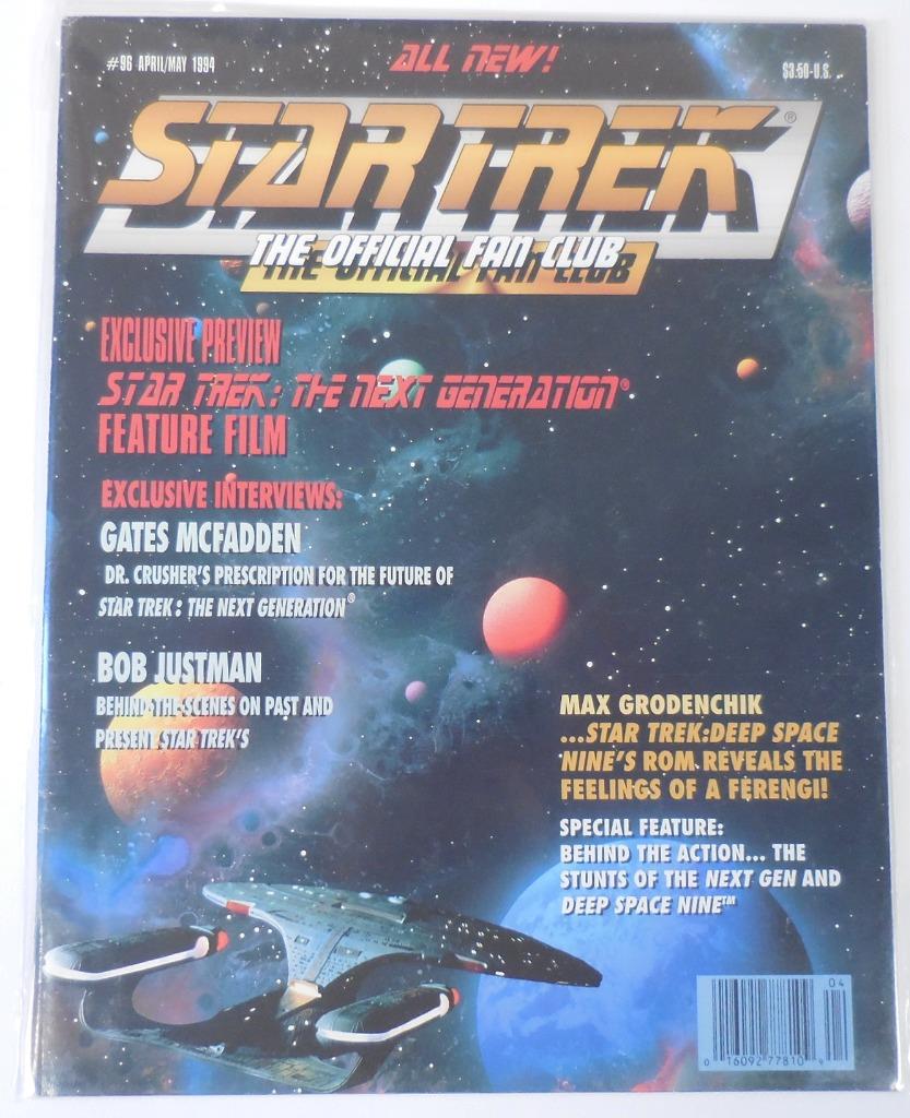Star Trek: The Official Fan Club Magazine, Various Issues, All VGC - Picture 18 of 18