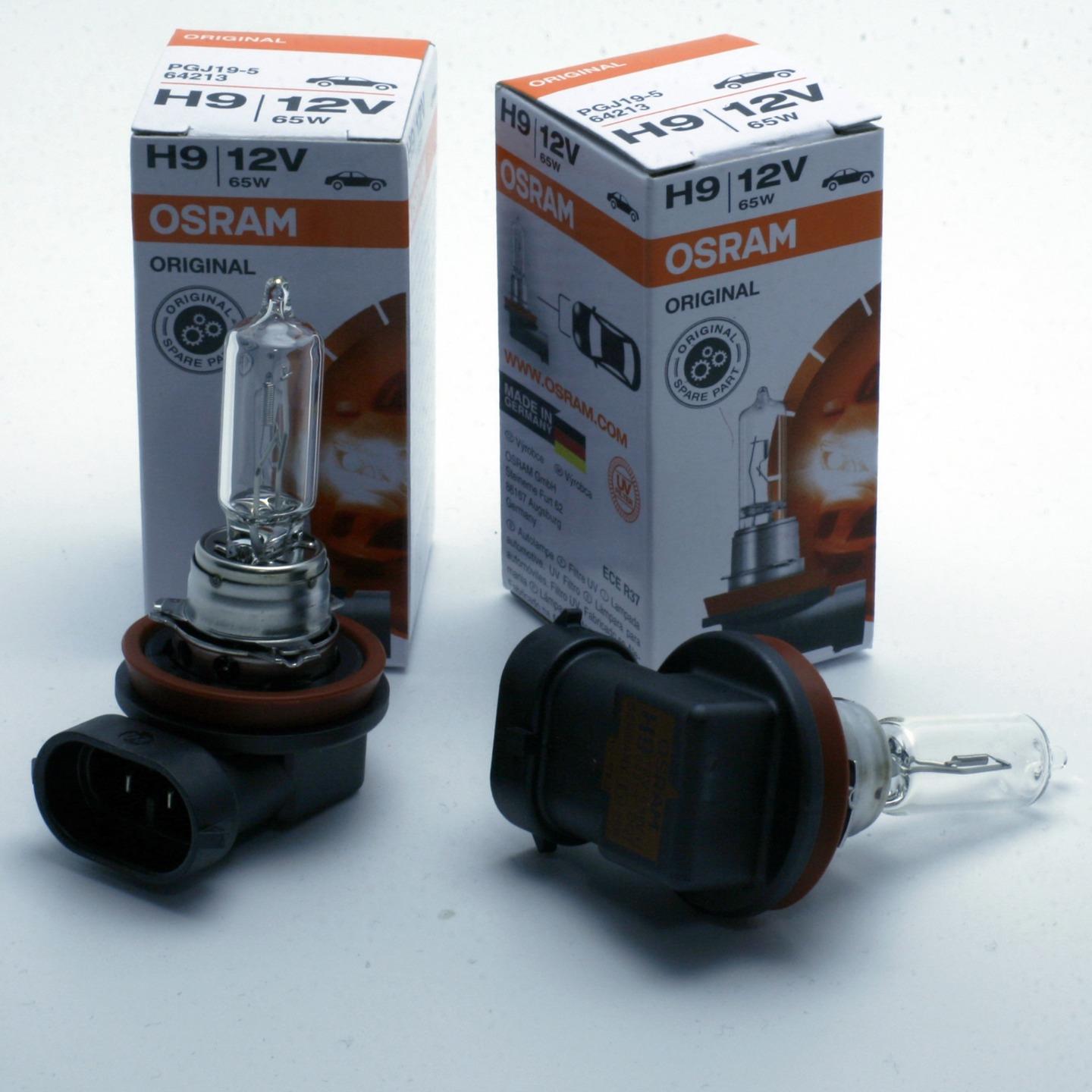 Osram 2x H9 12v 65w Pgj19 5 64213 Original Line Ebay